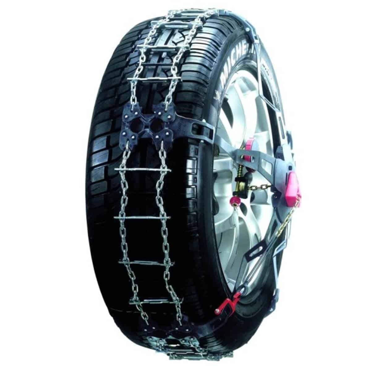 Chaînes à Neige Universelles Qiilu - 3 Pièces Pour Voiture Et SUV - Acier Allié Antidérapant