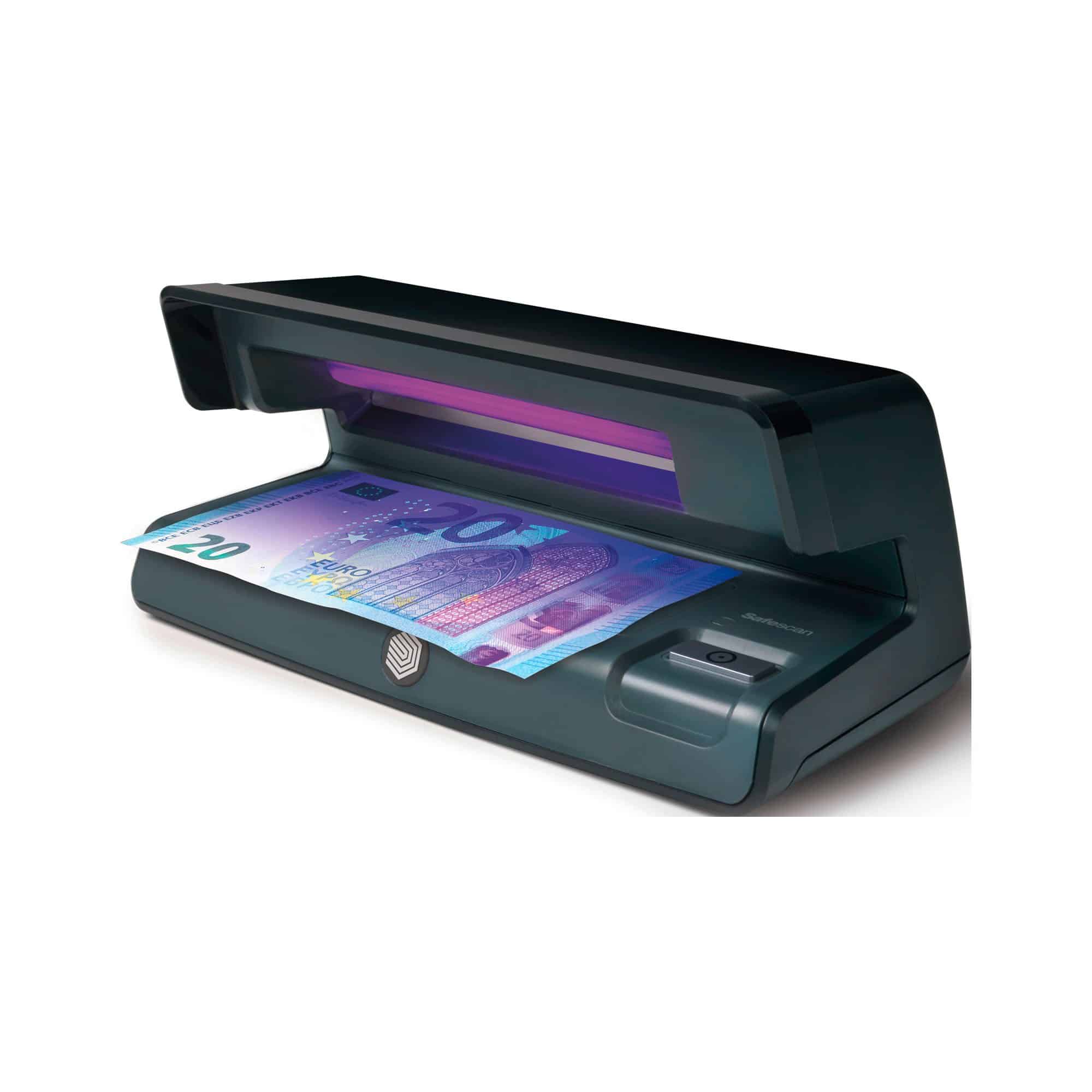Scanner portable compact et léger Detecteur Faux Billet & Compteuse de Billets 2-en-1 Faux Dollars Faux Billets Livre Sterling Detecteur Faux Billet UV/MG/IR pour Faux Billets Euros