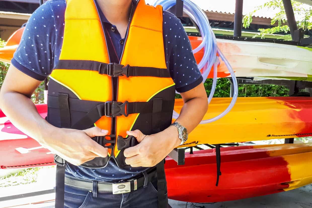 Gilet De Sauvetage Gonflage Automatique - Dispositif De Sécurité Nautique, Déclenchement Manuel Ou Auto - Compact, Léger 57g - 3