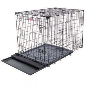 cage pour chien métallique