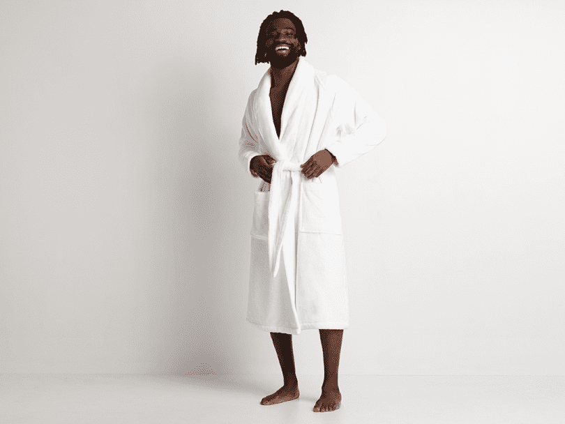 Peignoir De Bain Léger Et Mi-long - Mille Et Une Nuisette